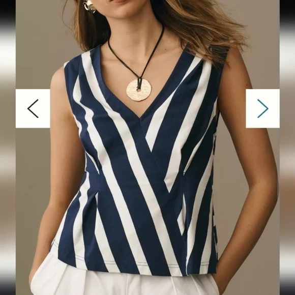 EUC Maeve Sleeveless V-neck Corset size XS - Picture 2 of 14